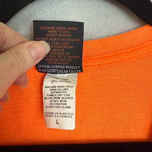 Harley Davidson Bright Orange Tee - Picture 3 of 6